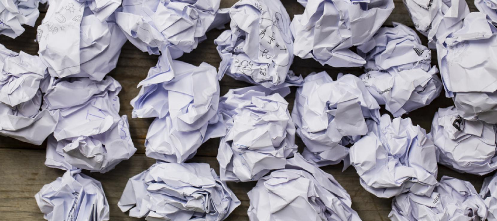 Le tri du papier à Paris Diderot